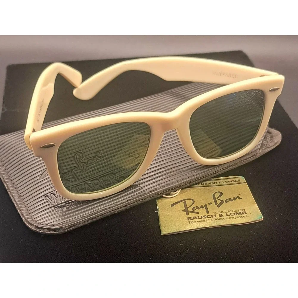 Vintage B&L Ray Ban USA Wayfarer 5022 Sunglasses - Picture 11 of 12